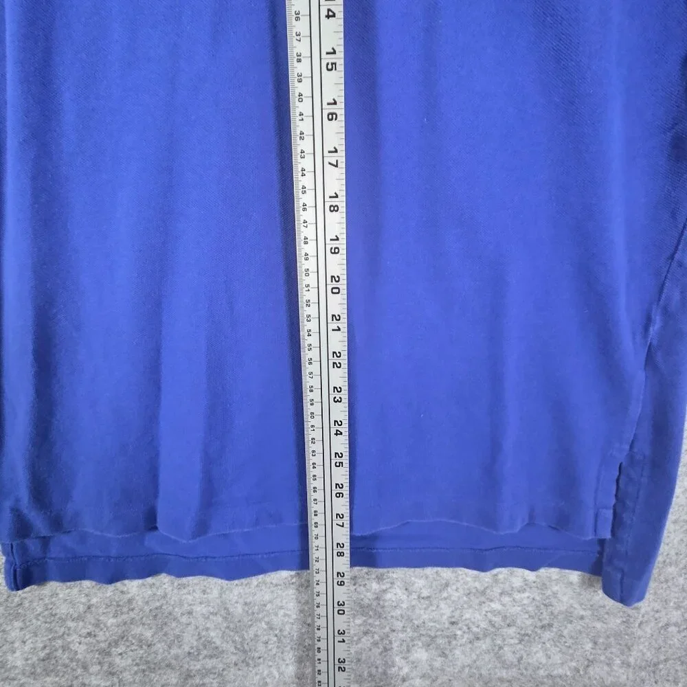 Polo Ralph Lauren Men’s Blue Polo Shirt Size L Short Sleeve Classic Fit Preppy